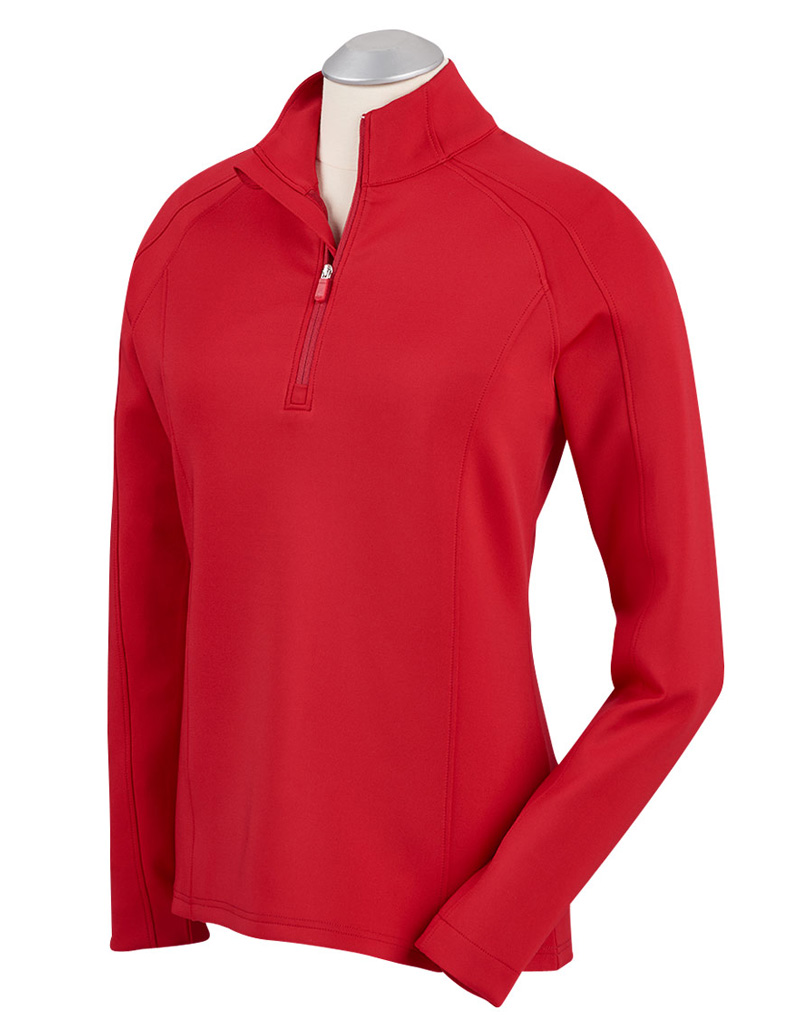 Think Tank Golf Bobby Jones Women Madeleine QuarterZip Tech Pullover